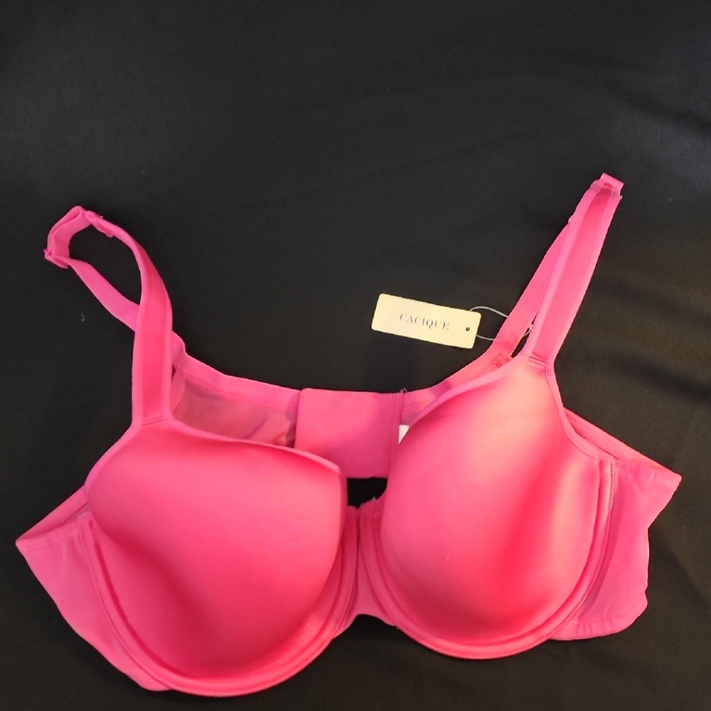 Cacique Vibrant Pink Bra